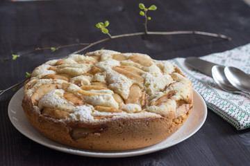 apple charlotte cake