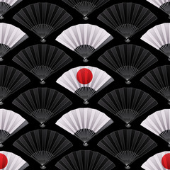 Pattern of fans