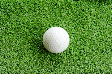 Golf on the field