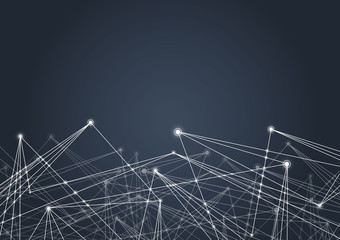 futuristic shape. Computer generated abstract background