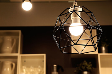 Fototapeta na wymiar modern fashion lamps