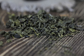 Fototapeta na wymiar зеленый классический чай