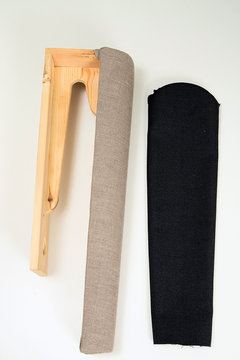 Sleeve wide strip for easy ironing sleeves