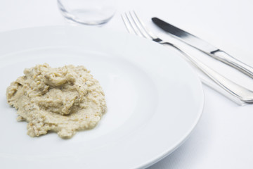 appetizer served on table
