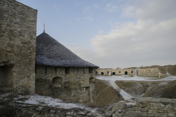 Fototapeta na wymiar Kamenetz-Podolsk fortress, Ukraine.