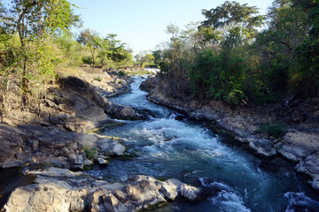 Mekong with rocks