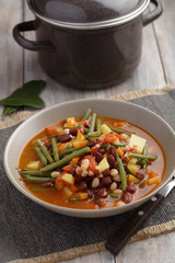 Three bean soup