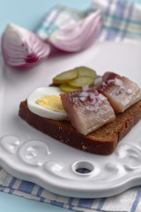 Sandwich with herring