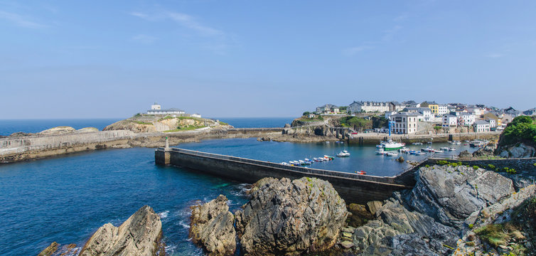 Harbor in tapia de casariego Asturias