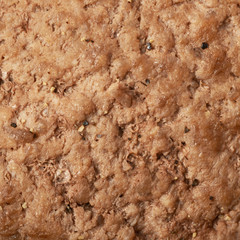 Texture of a burger patty