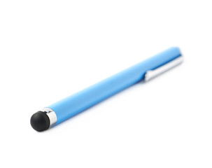 Pen shaped stylus isolated