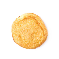 Sweet pastry bun isolated