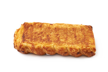 Sweet pastry bun isolated