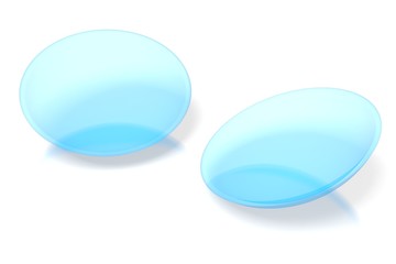 3D contact lenses