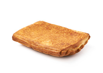 Sweet pastry bun isolated