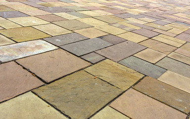 colored concrete paving slab with a beautiful high-quality texture