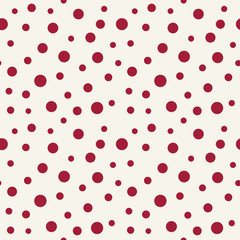 Abstract geometric memphis fashion 70s retro pillow dots pattern