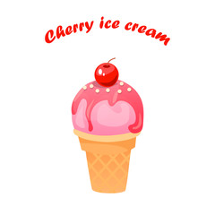 illustration of ice cream