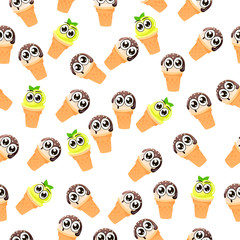 illustration of ice cream