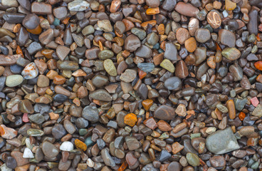 fine natural stone, mulch for landscaping, texture