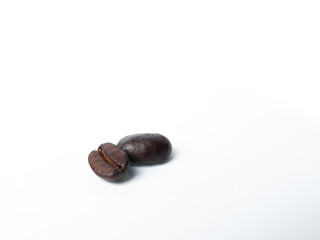 Two coffee beans