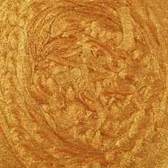 Surface coated with nail polish paint