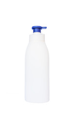 White bottle with white  background