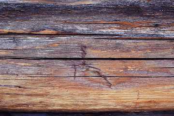 background texture of wooden planks logs bark