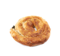 Cheese and spinach pastry bun