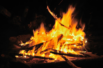 焚火