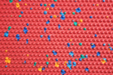 Orthopedic mat with spikes