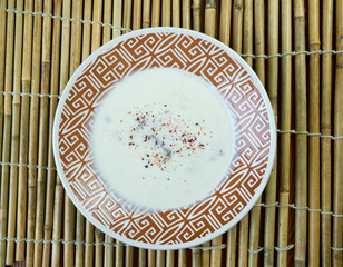 Turkish mushroom soup