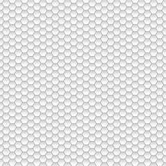 White Geometric abstract background with Hexagonal forms. Vector illustration.