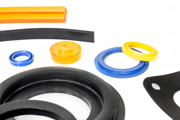 Rubber sealing many format colorful for industry.