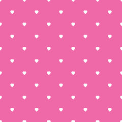      Abstract Purple Hearts Pattern - Valentine's Day Card or Background Vector Design 