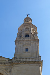 Fototapeta na wymiar Santa Maria in Logrono La Rioja. Spain.