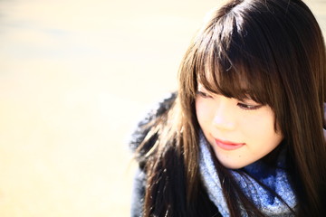 Fototapeta premium 女性ポートレート