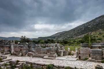 Fototapeta na wymiar Athena temple of Ephesus