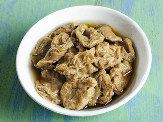 seitan vegetarian mock abalone