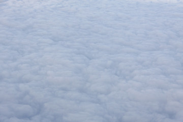 Flying above the clouds