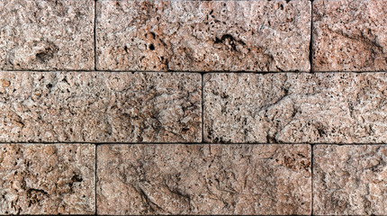 travertine stone texture Termolit wall tiles, slate background