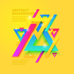 Modern abstract geometric background.