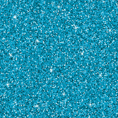 Seamless bright blue glitter texture. Shimmer background. - 135068358