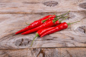 Red hot spicy chili pepper