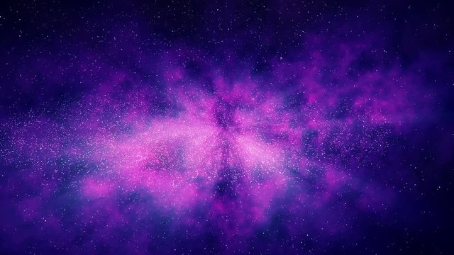 Nebula in outer space