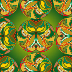 Summer Floral abstraction.