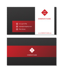 Elegant Business card template vector