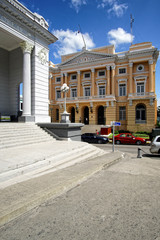 Fototapeta premium Palacio Provincial, Sitz der Provinzregierung, Santiago de Cuba, Kuba