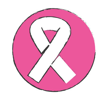recommend clip art: symbol breast cancer ribon signal design icon