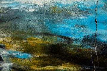 Paint brush colorful texture on background,wallpaper